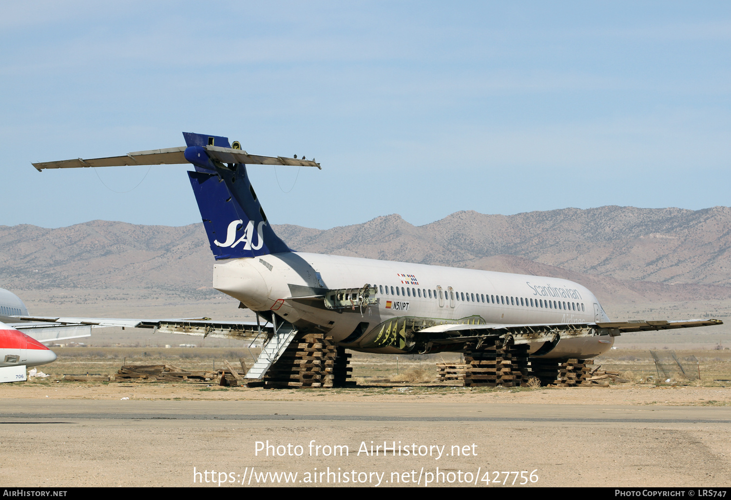 Aircraft Photo of N511PT | McDonnell Douglas MD-87 (DC-9-87) | Scandinavian Airlines - SAS | AirHistory.net #427756