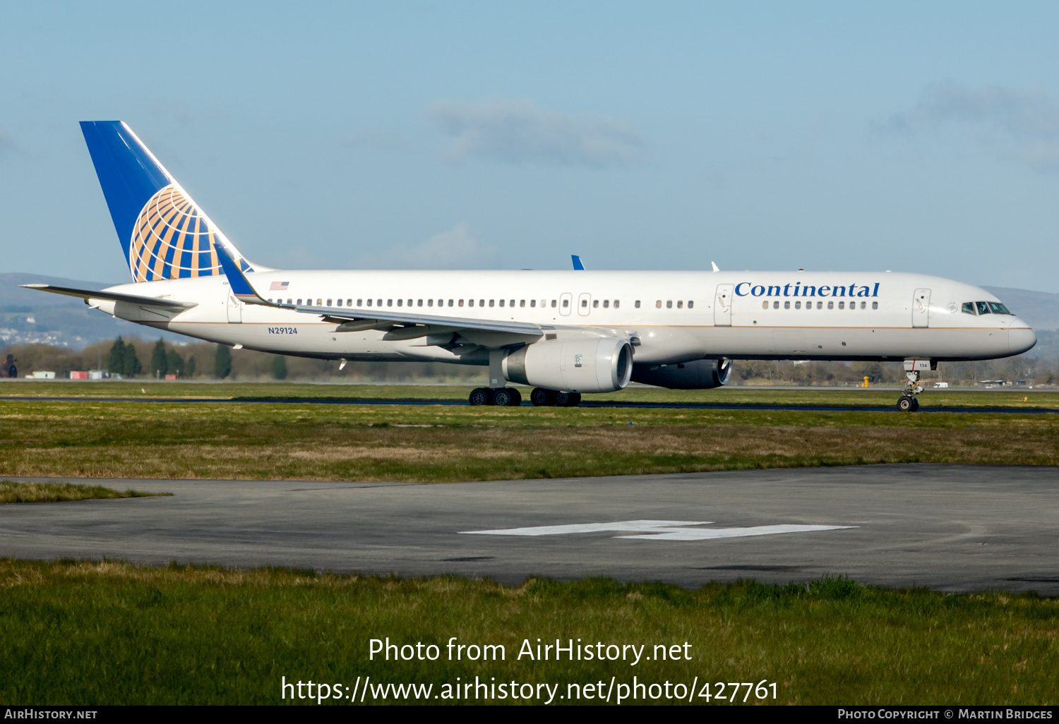 Aircraft Photo of N29124 | Boeing 757-224 | Continental Airlines | AirHistory.net #427761