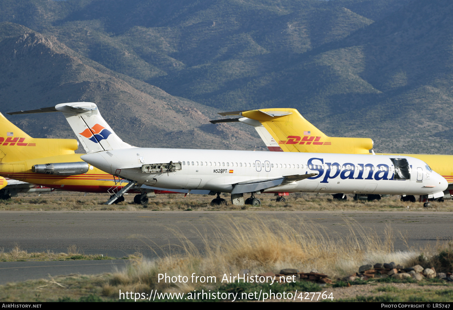 Aircraft Photo of N528PT | McDonnell Douglas MD-82 (DC-9-82) | Spanair | AirHistory.net #427764