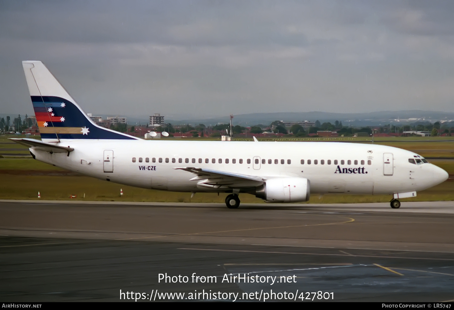 Aircraft Photo of VH-CZE | Boeing 737-377 | Ansett | AirHistory.net #427801