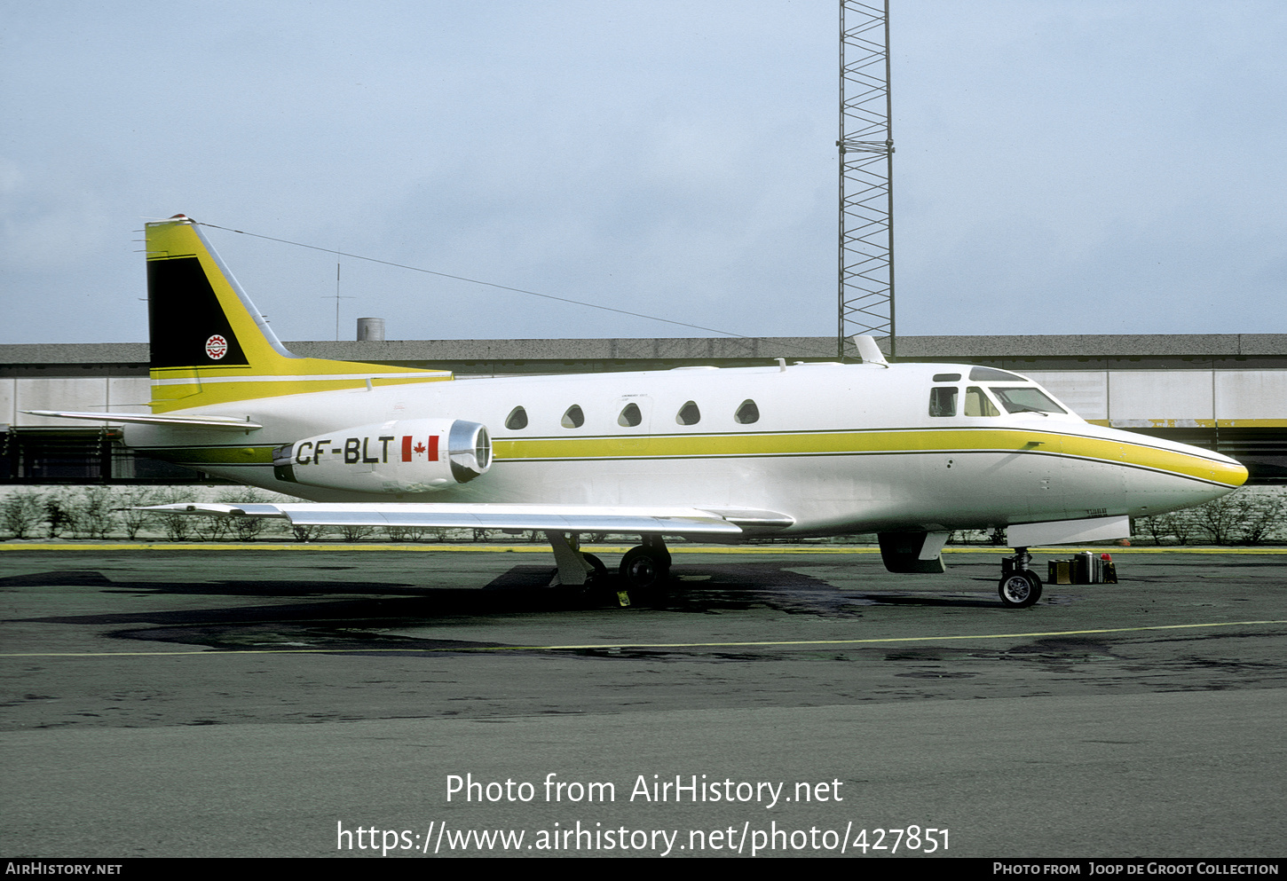 Aircraft Photo of CF-BLT | North American Rockwell NA-306 Sabreliner 60 | Bombardier | AirHistory.net #427851