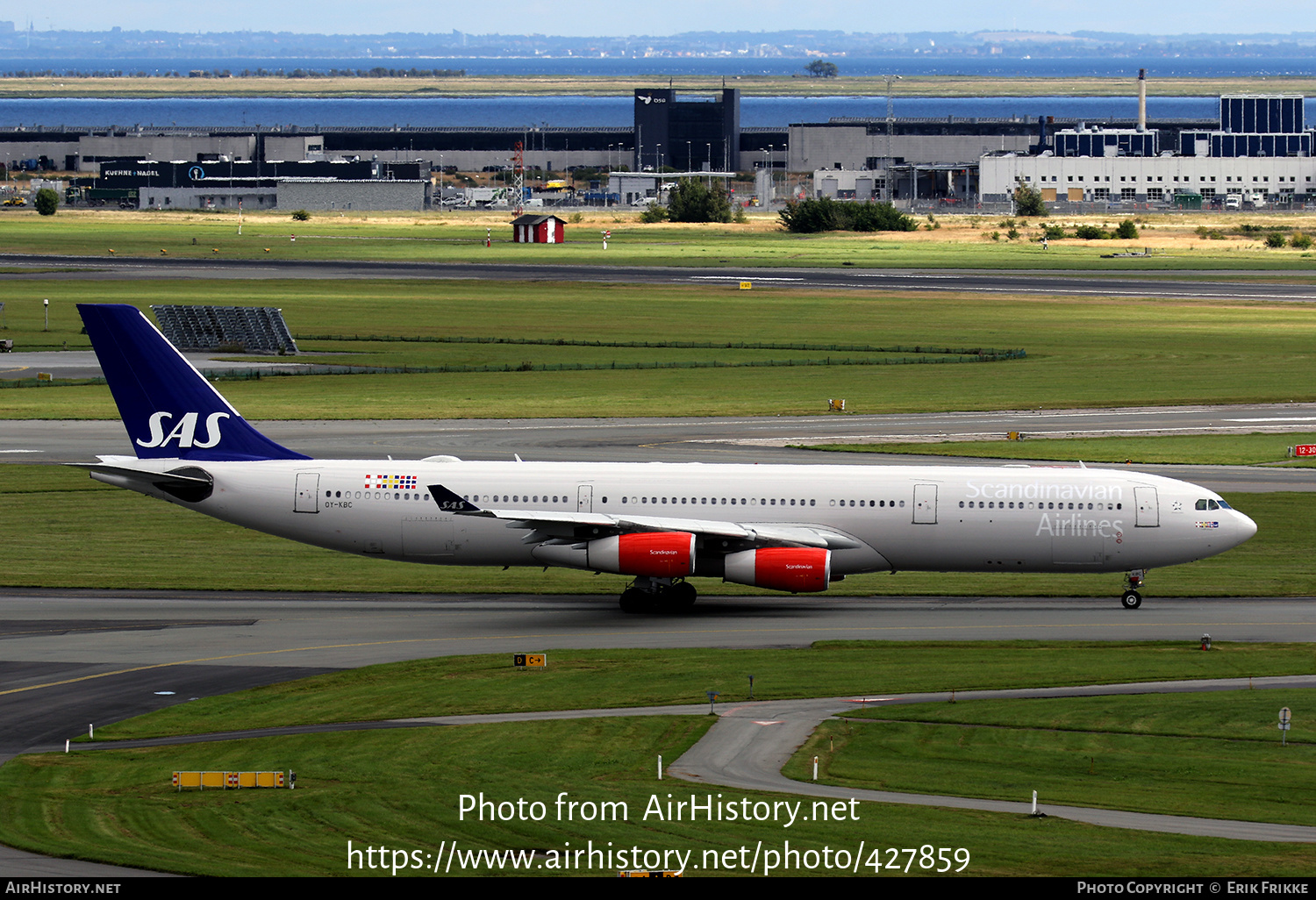 Aircraft Photo of OY-KBC | Airbus A340-313X | Scandinavian Airlines - SAS | AirHistory.net #427859