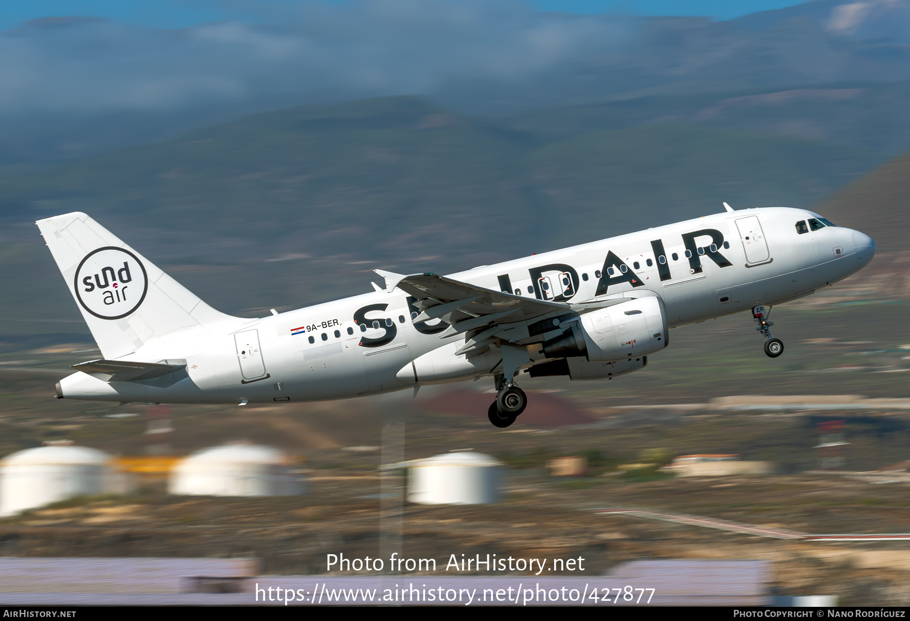 Aircraft Photo of 9A-BER | Airbus A319-112 | Sundair | AirHistory.net #427877