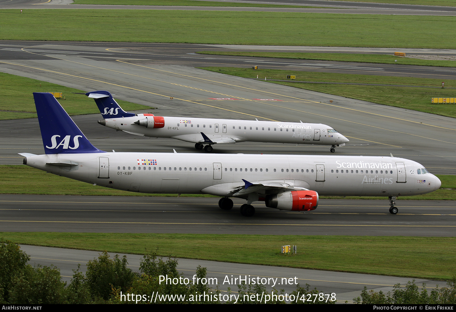 Aircraft Photo of OY-KBF | Airbus A321-232 | Scandinavian Airlines - SAS | AirHistory.net #427878