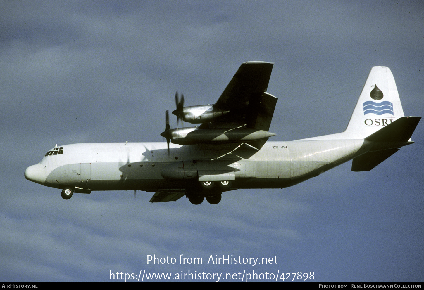 Aircraft Photo of ZS-JIV | Lockheed L-100-30 Hercules (382G) | OSRL - Oil Spill Response Ltd. | AirHistory.net #427898