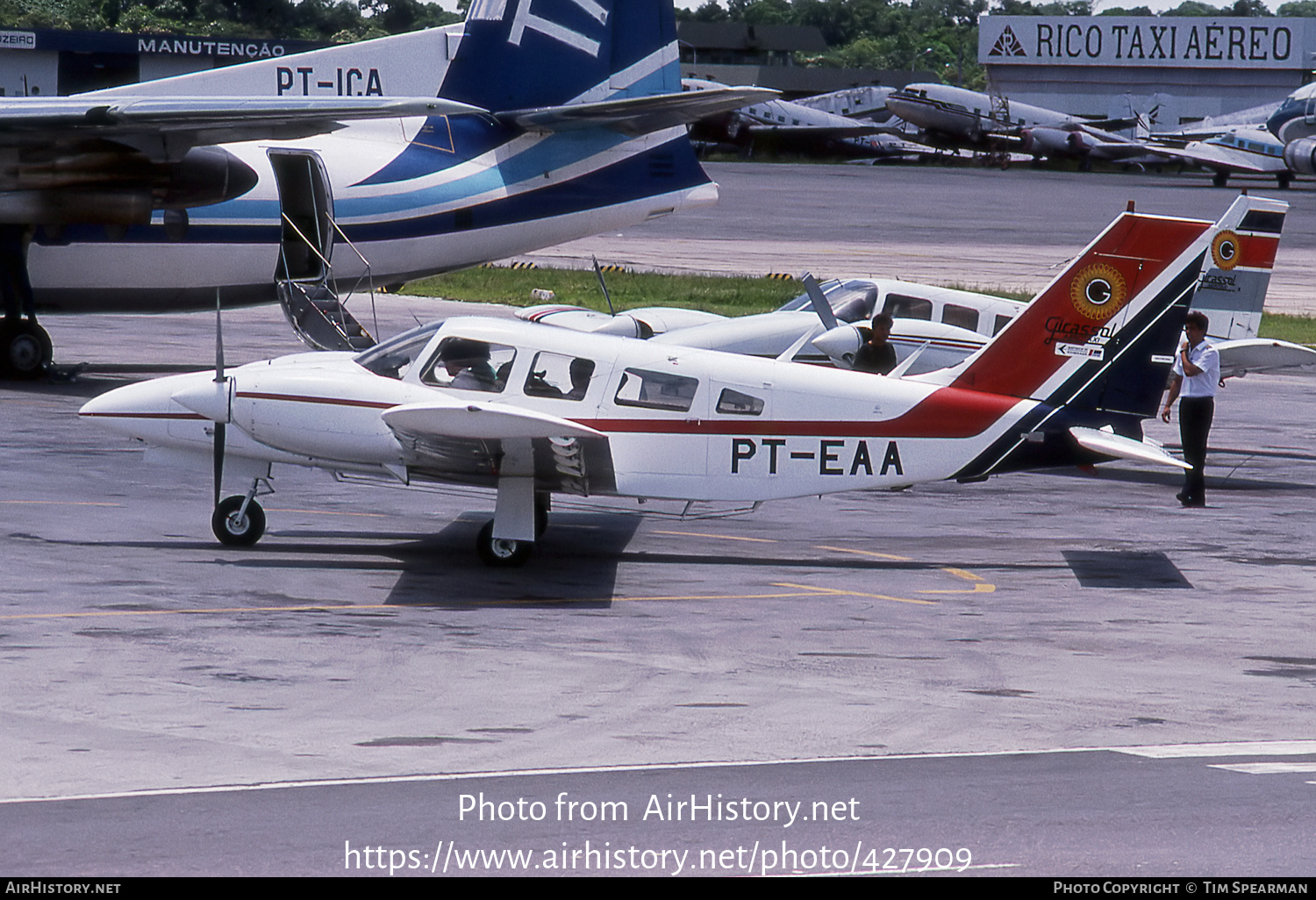 Aircraft Photo of PT-EAA | Embraer EMB-810C Seneca | Girassol Aerotaxi | AirHistory.net #427909