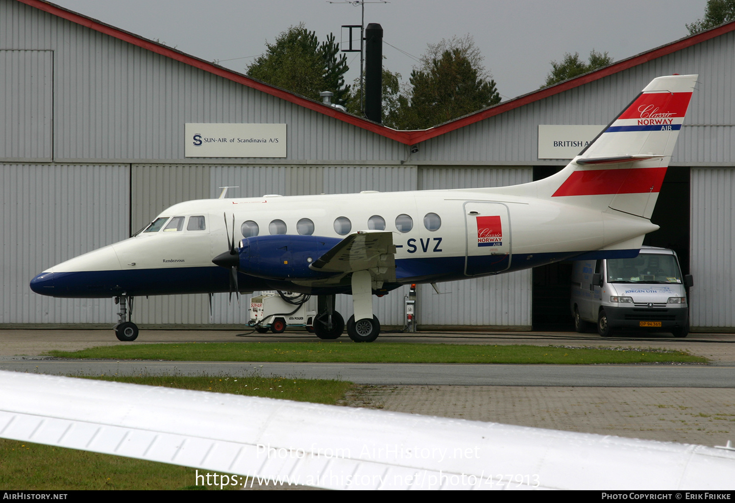 Aircraft Photo of LN-SVZ | British Aerospace BAe-3101 Jetstream 31 | Classic Norway Air | AirHistory.net #427913