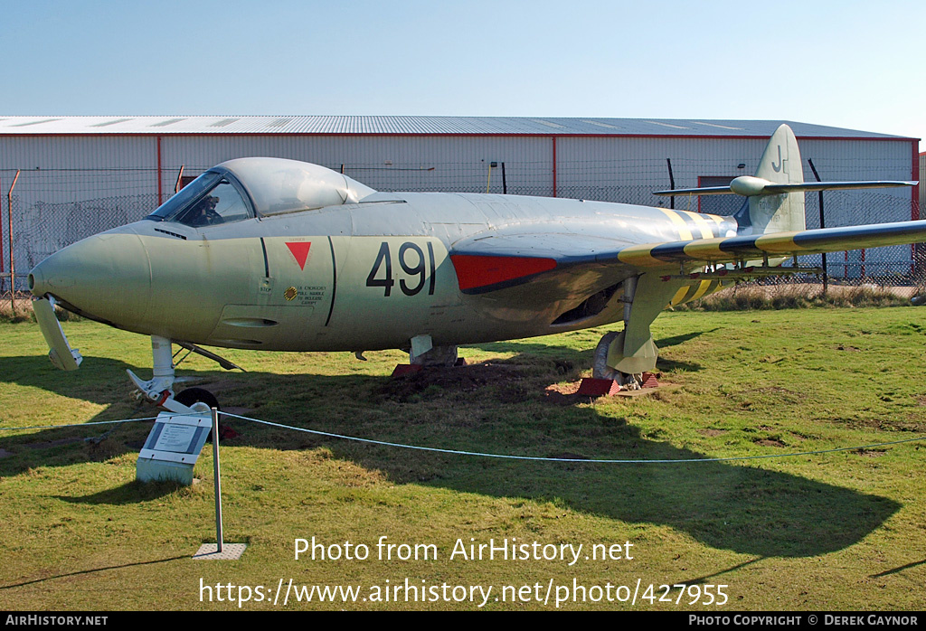 Aircraft Photo of WV797 | Hawker Sea Hawk FGA6 | UK - Navy | AirHistory.net #427955