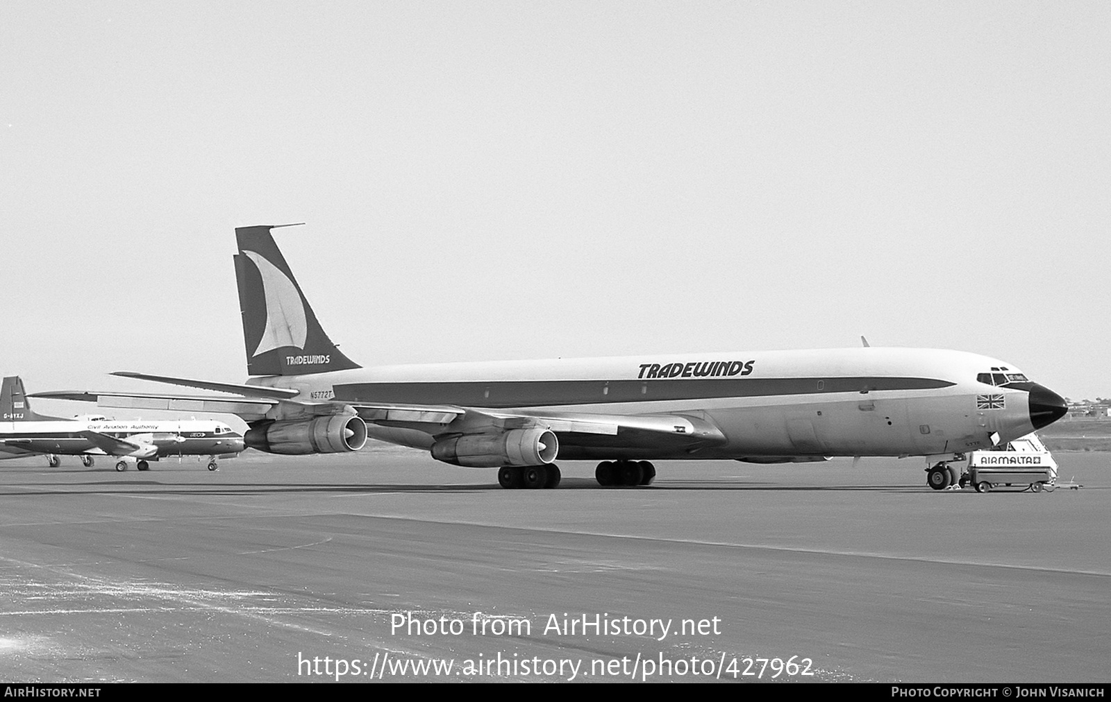 Aircraft Photo of N5772T | Boeing 707-331C | Tradewinds Airways | AirHistory.net #427962