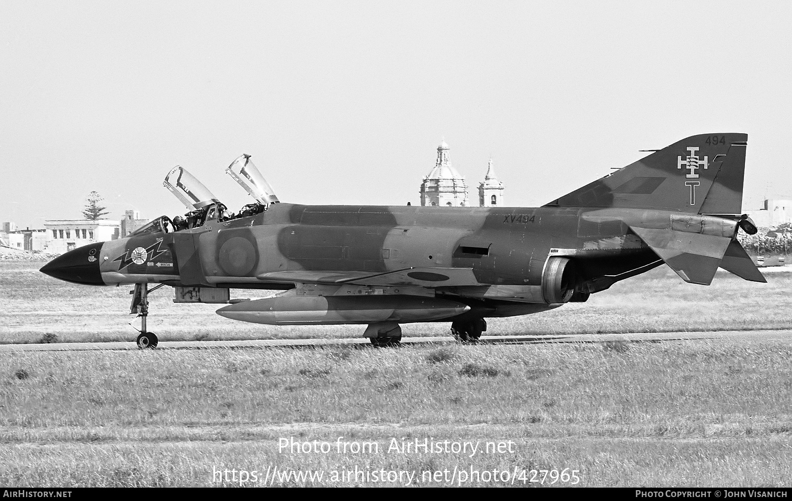 Aircraft Photo of XV494 | McDonnell Douglas F-4M Phantom FGR2 | UK - Air Force | AirHistory.net #427965