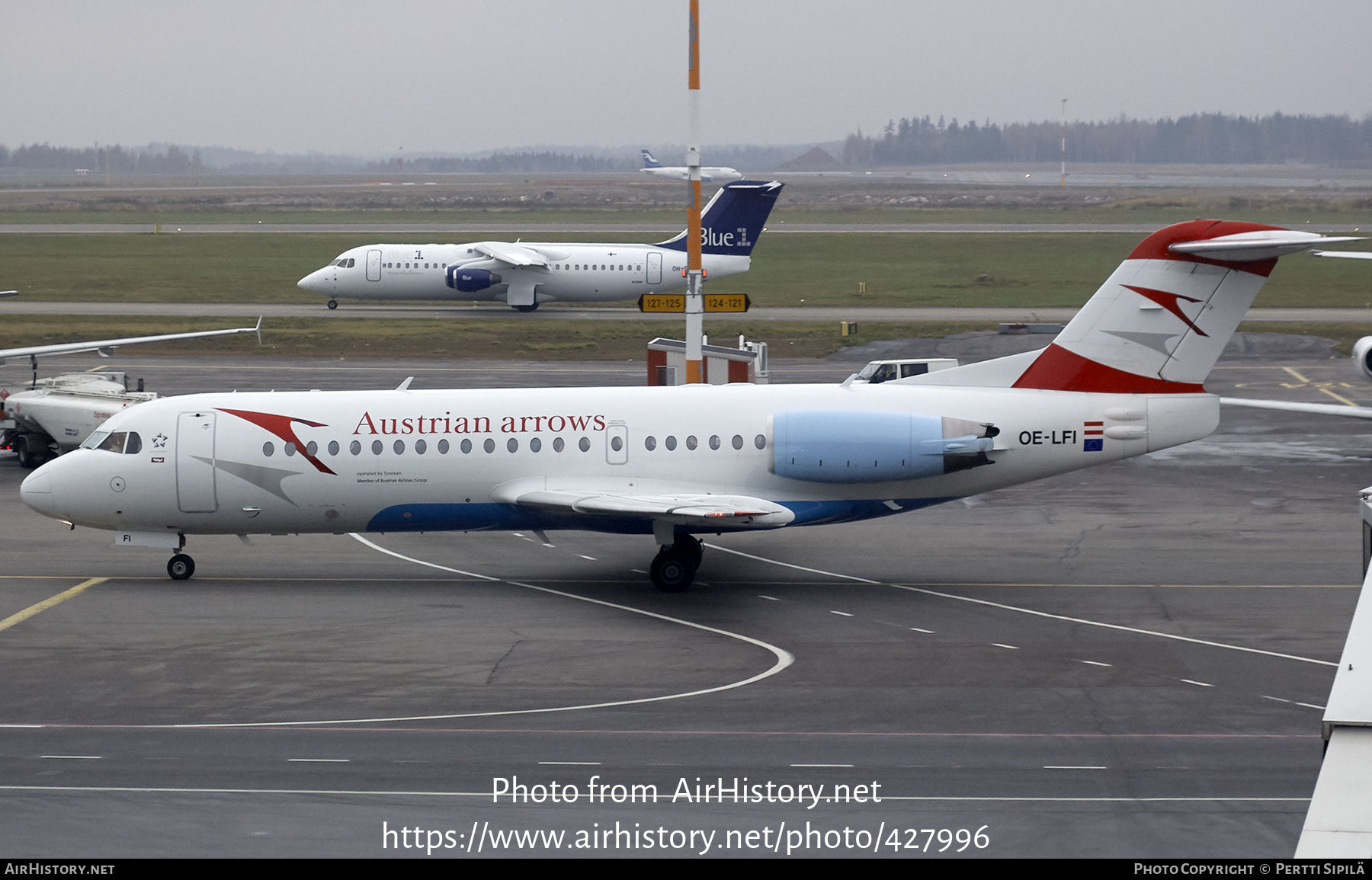 Aircraft Photo of OE-LFI | Fokker 70 (F28-0070) | Austrian Arrows | AirHistory.net #427996