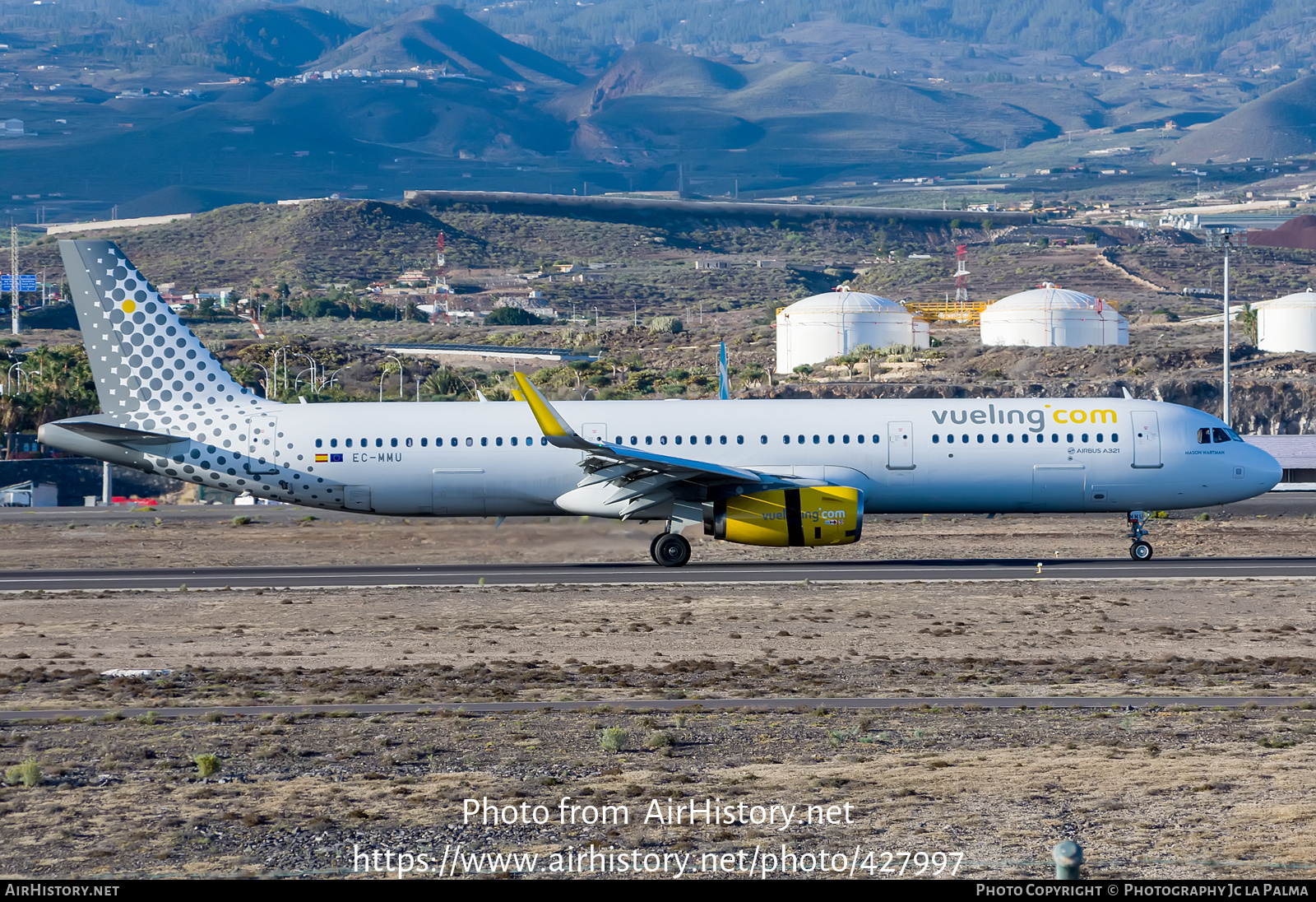 Aircraft Photo of EC-MMU | Airbus A321-231 | Vueling Airlines | AirHistory.net #427997