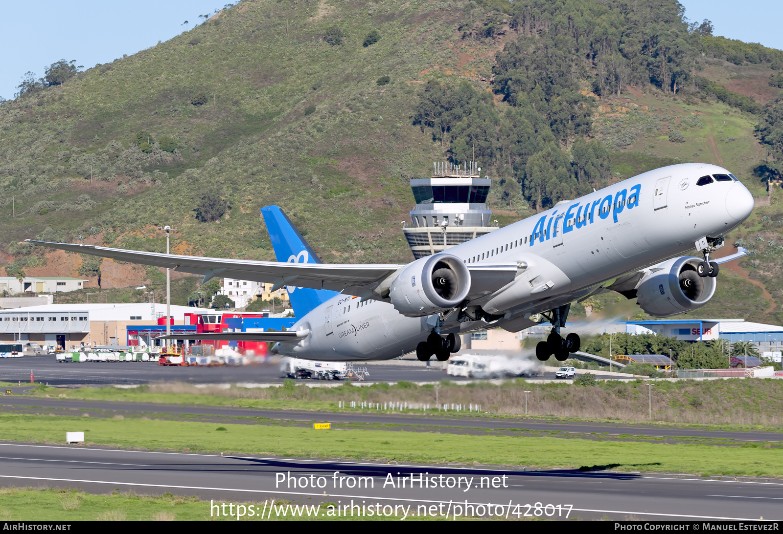 Aircraft Photo of EC-MTI | Boeing 787-9 Dreamliner | Air Europa | AirHistory.net #428017