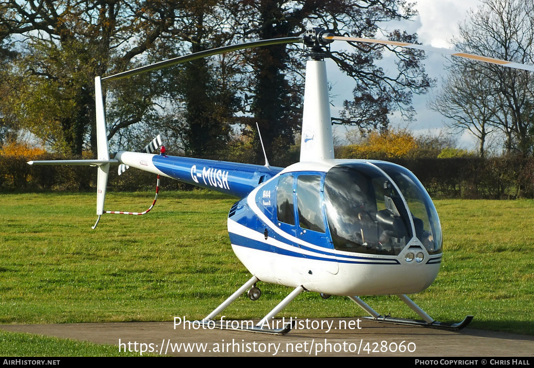 Aircraft Photo of G-MUSH | Robinson R-44 Raven II | East Midlands Helicopters | AirHistory.net #428060