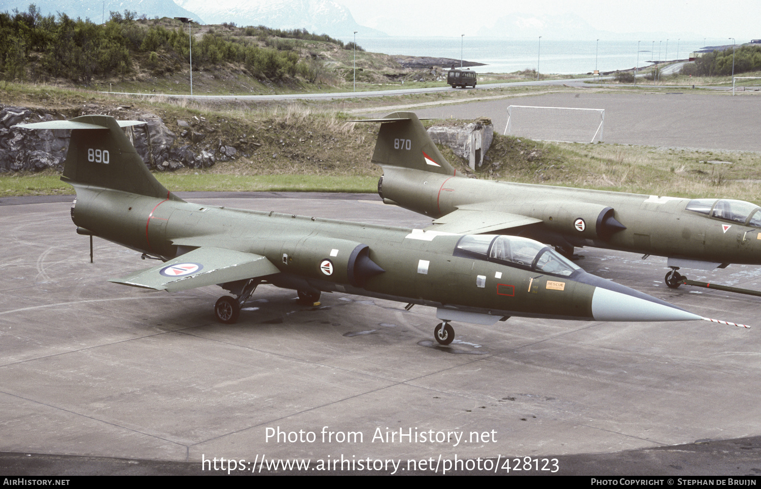 Aircraft Photo of 890 | Canadair CF-104 Starfighter | Norway - Air Force | AirHistory.net #428123