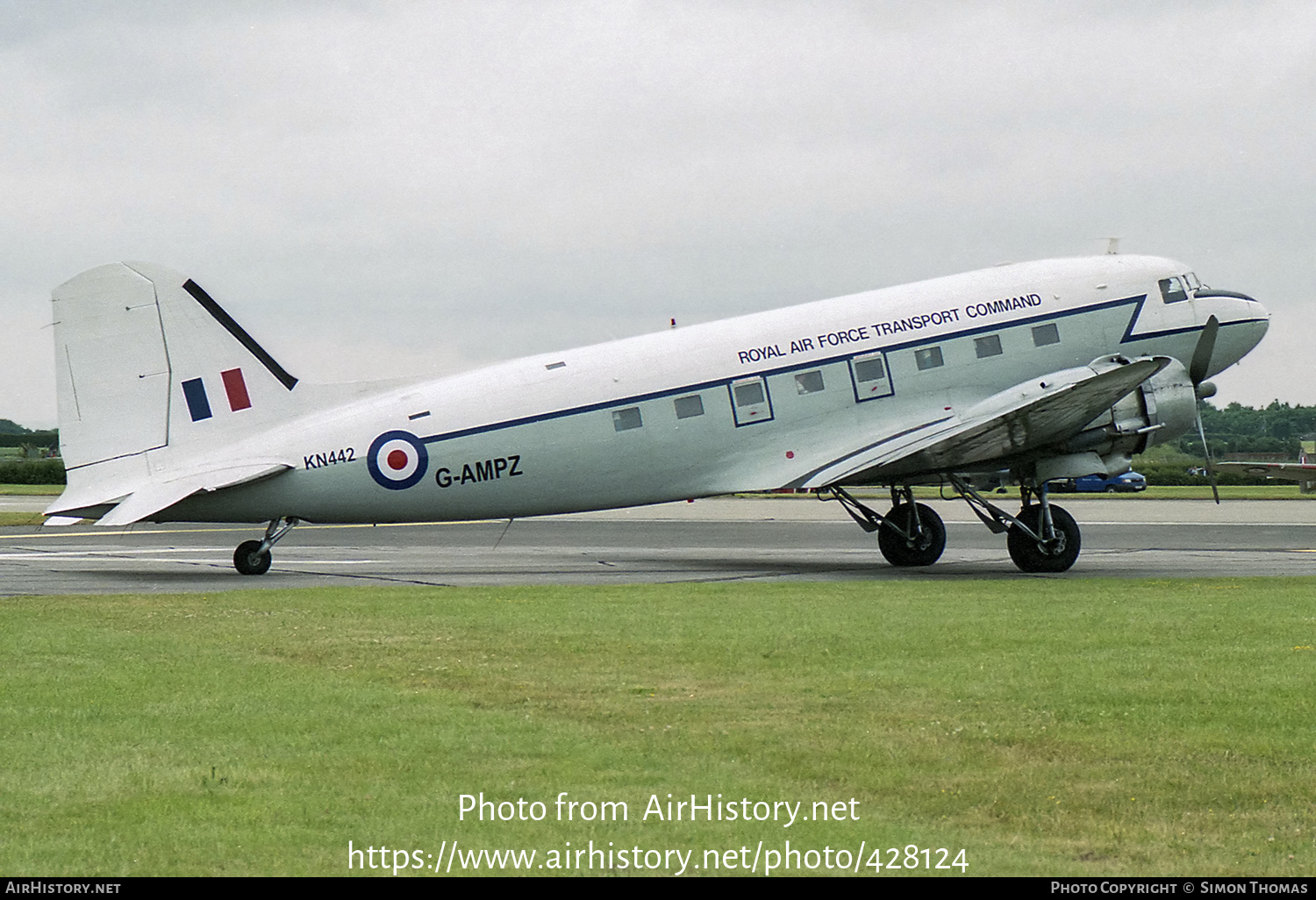 Aircraft Photo of G-AMPZ / KN442 | Douglas C-47B Dakota Mk.4 | Atlantic ...