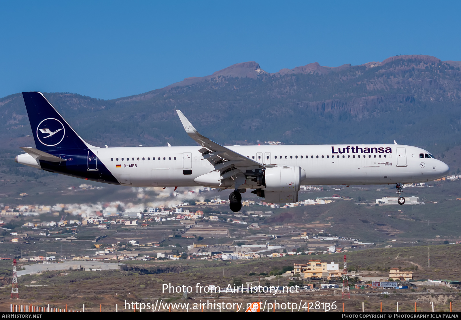 Aircraft Photo of D-AIEB | Airbus A321-271NX | Lufthansa | AirHistory.net #428136