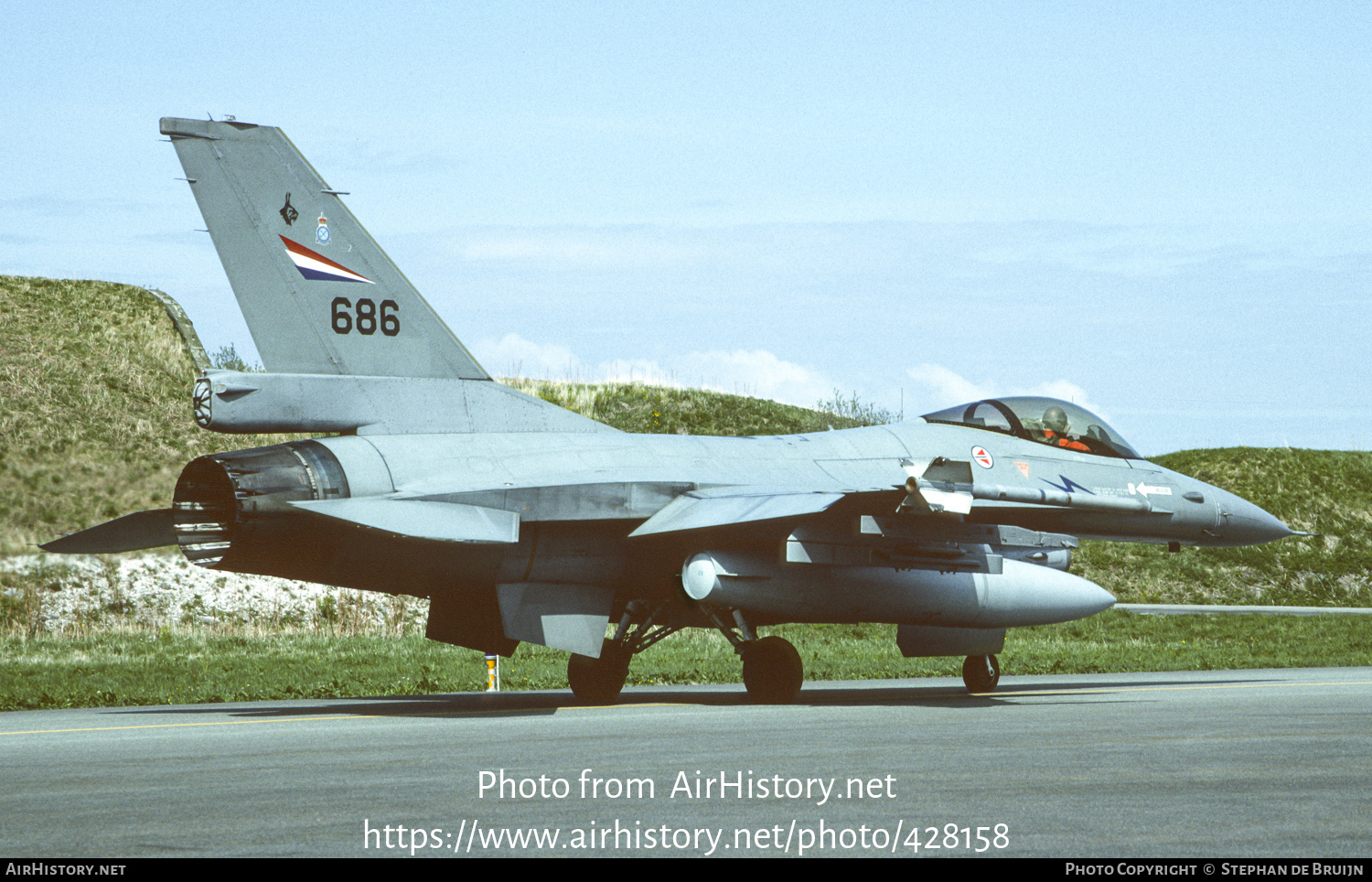 Aircraft Photo of 686 | Lockheed F-16A Fighting Falcon | Norway - Air Force | AirHistory.net #428158