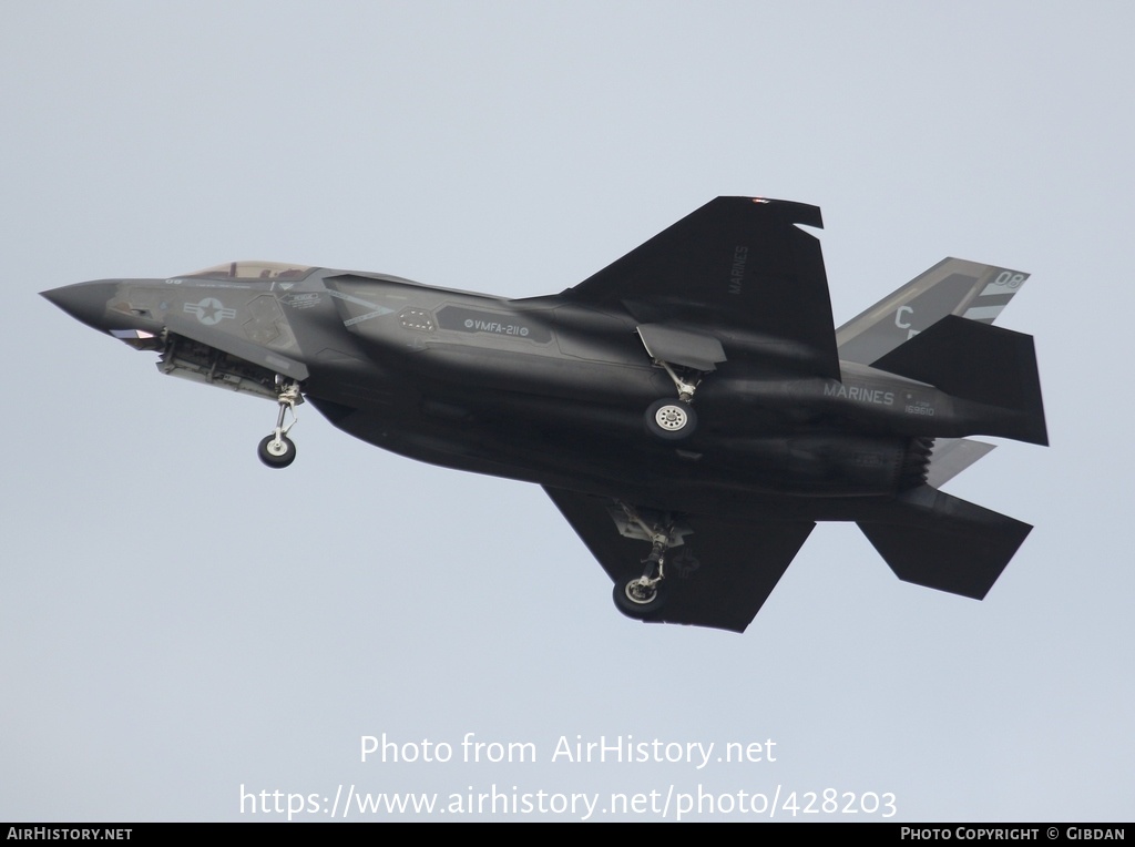 Aircraft Photo of 169610 | Lockheed Martin F-35B Lightning II | USA - Marines | AirHistory.net #428203