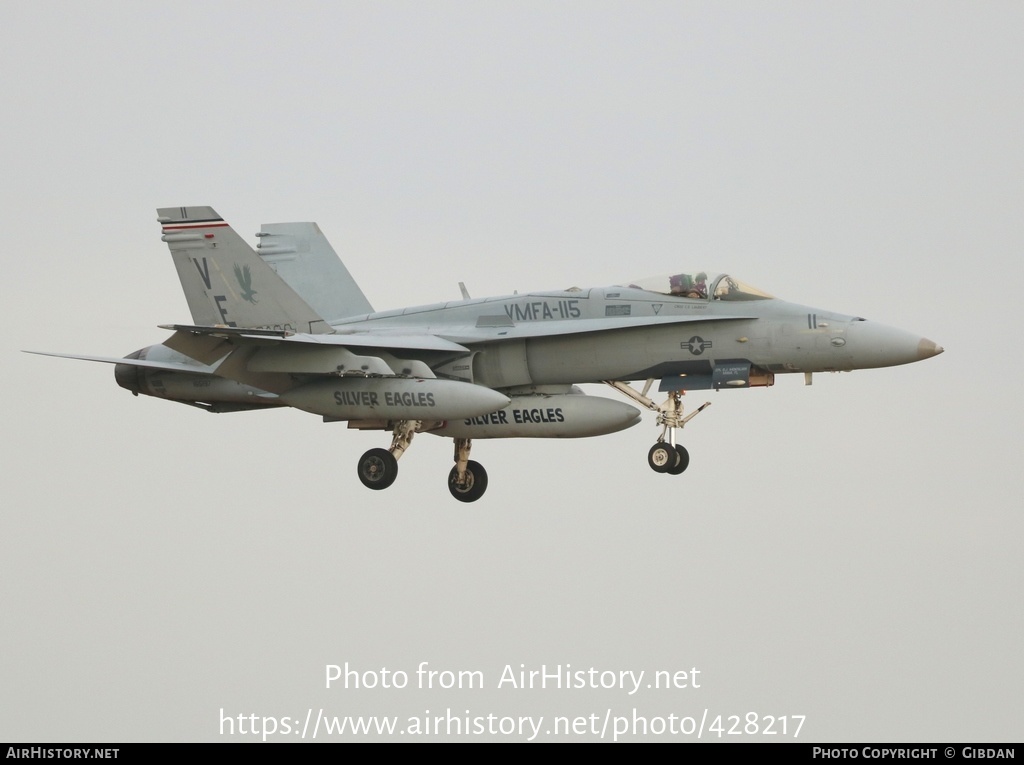 Aircraft Photo of 165197 | McDonnell Douglas F/A-18C Hornet | USA - Marines | AirHistory.net #428217