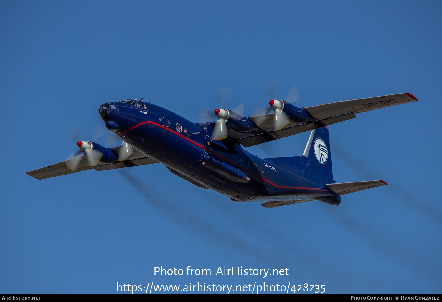 Aircraft Photo of UR-CNT | Antonov An-12BK | Ukraine Air Alliance | AirHistory.net #428235