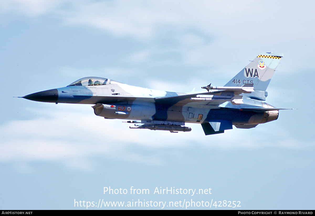 Aircraft Photo of 87-0267 | General Dynamics F-16C Fighting Falcon | USA - Air Force | AirHistory.net #428252