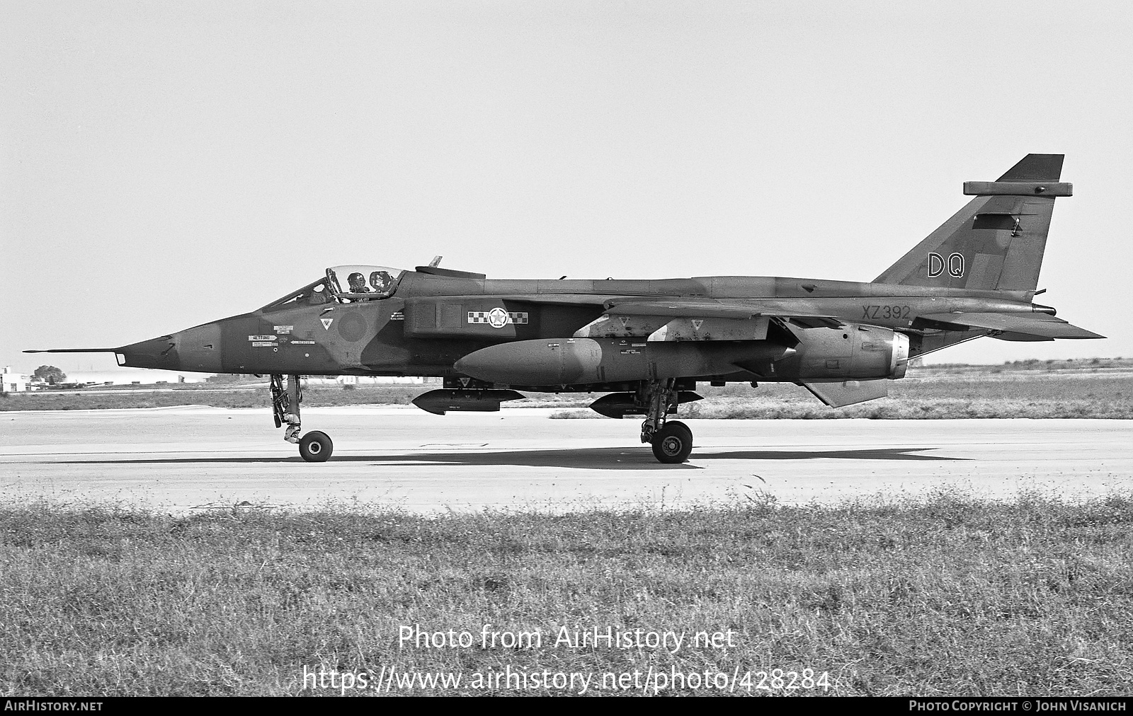 Aircraft Photo of XZ392 | Sepecat Jaguar GR1 | UK - Air Force | AirHistory.net #428284