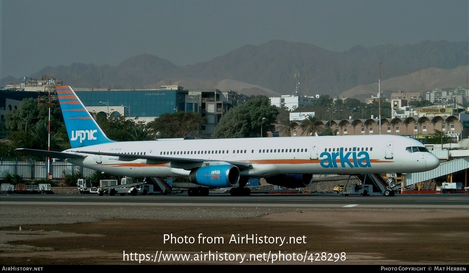 Aircraft Photo of 4X-BAW | Boeing 757-3E7 | Arkia Israeli Airlines | AirHistory.net #428298