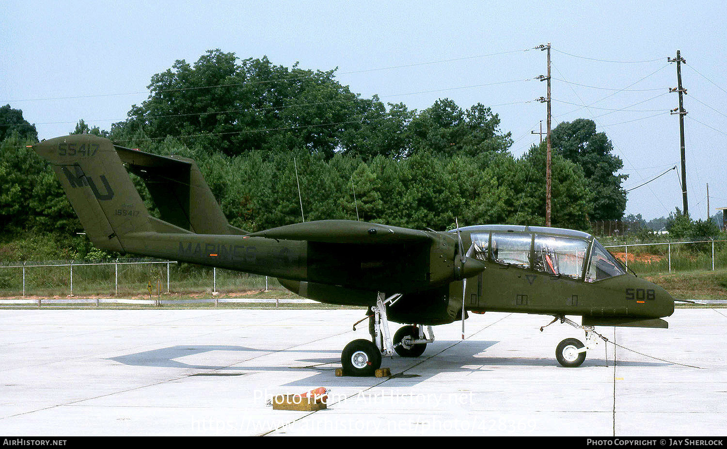 Aircraft Photo of 155417 / 55417 | North American Rockwell OV-10A Bronco | USA - Marines | AirHistory.net #428369