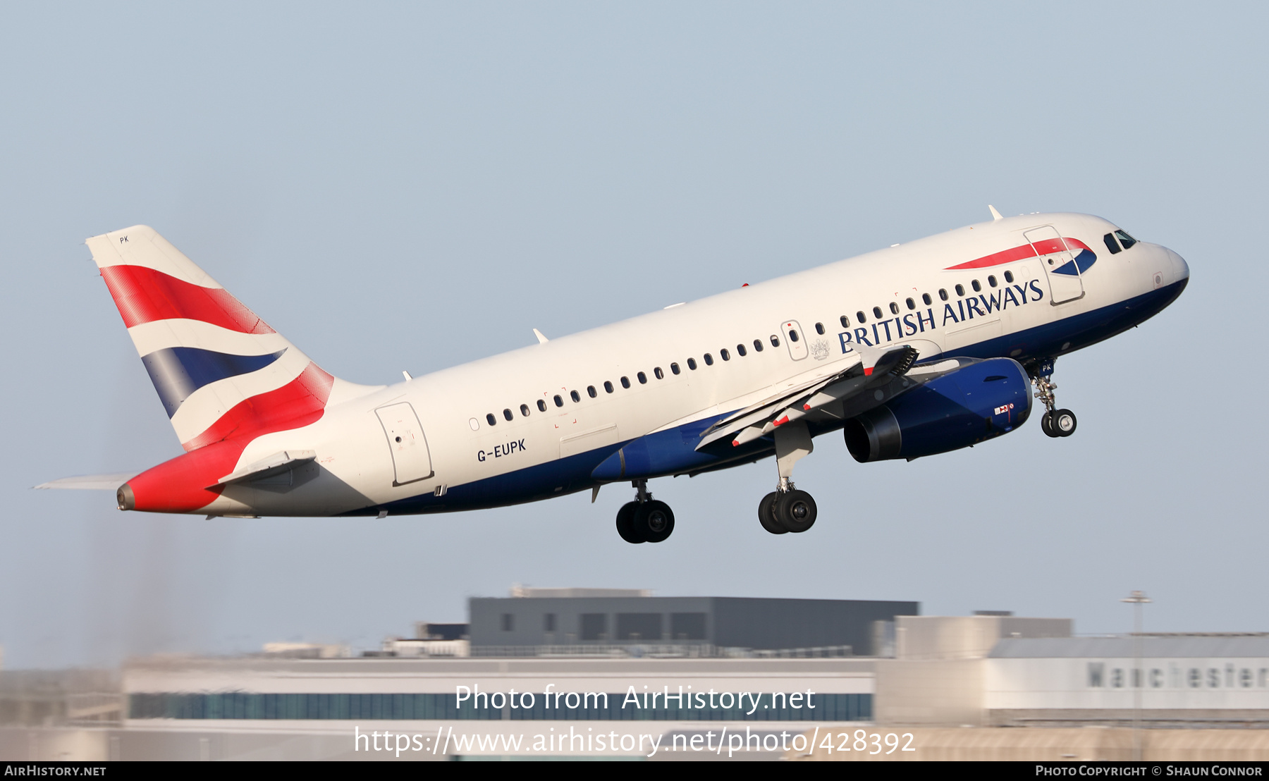 Aircraft Photo of G-EUPK | Airbus A319-131 | British Airways | AirHistory.net #428392