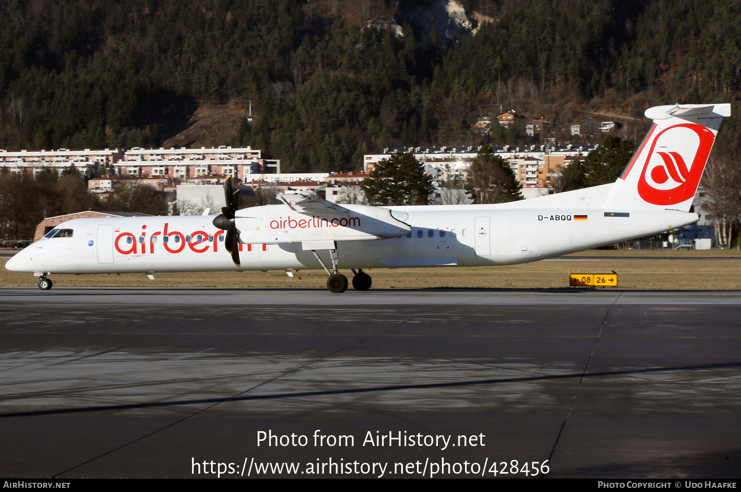 Aircraft Photo of D-ABQQ | Bombardier DHC-8-402 Dash 8 | Air Berlin | AirHistory.net #428456