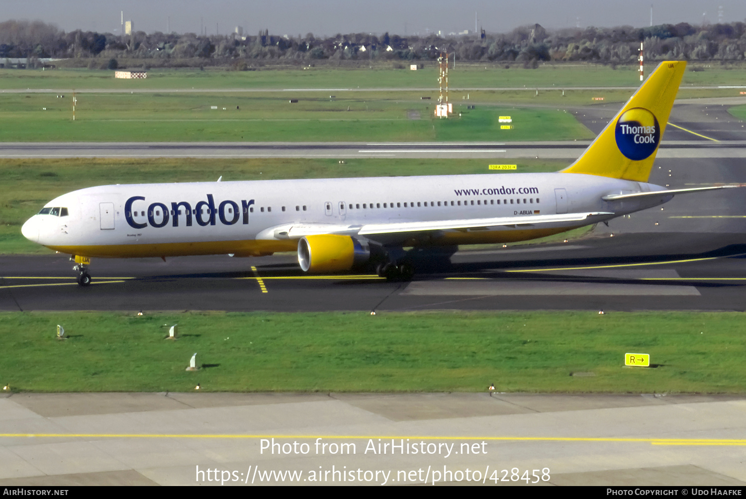 Aircraft Photo of D-ABUA | Boeing 767-330/ER | Condor Flugdienst | AirHistory.net #428458