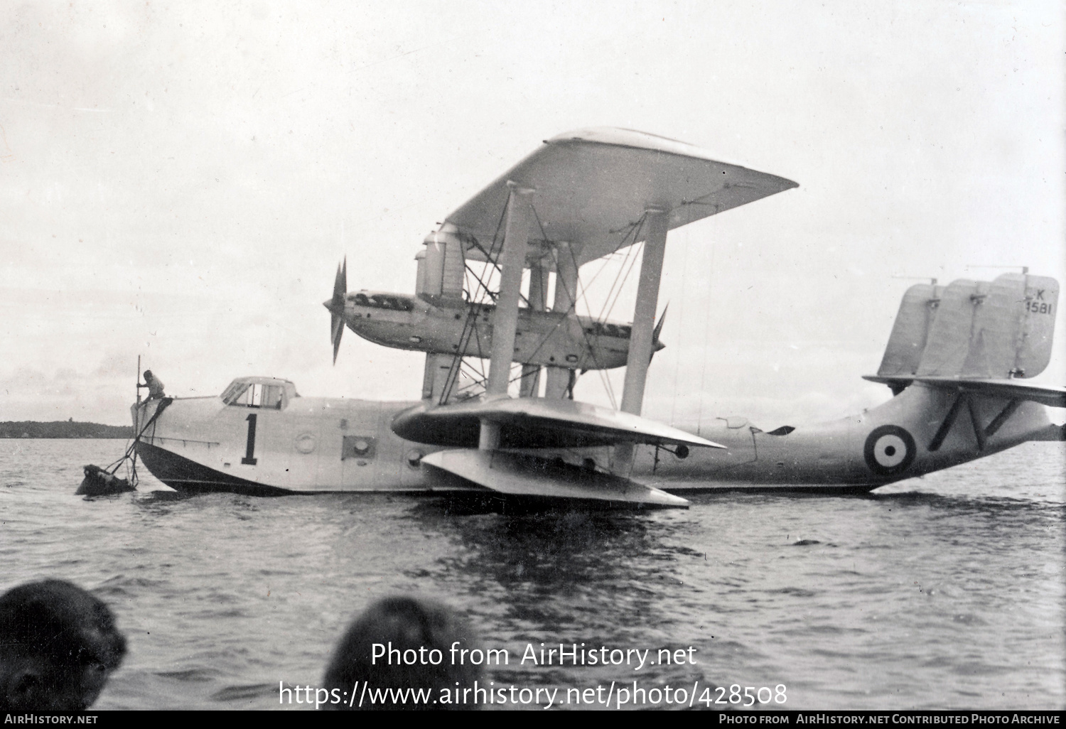 Aircraft Photo of K4581 | Short S-5 Singapore III | UK - Air Force | AirHistory.net #428508