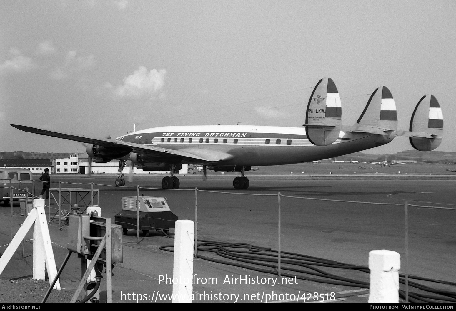 Aircraft Photo of PH-LKW | Lockheed L-1049E/01 Super Constellation | KLM - Royal Dutch Airlines | AirHistory.net #428518