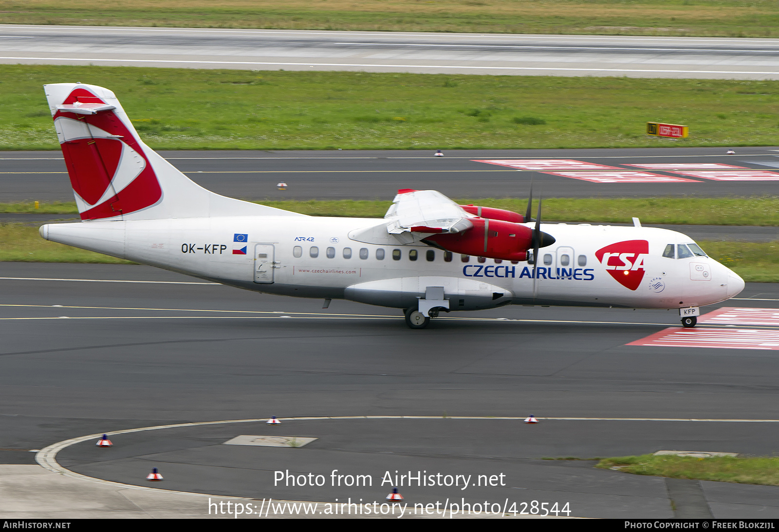 Aircraft Photo of OK-MFT | ATR ATR-72-500 (ATR-72-212A) | ČSA - Czech Airlines | AirHistory.net #428544