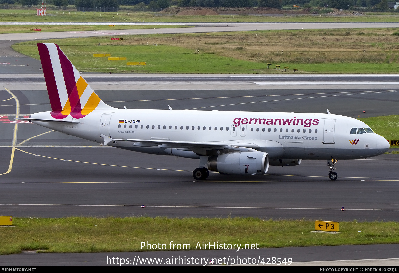 Aircraft Photo of D-AGWB | Airbus A319-132 | Germanwings | AirHistory.net #428549