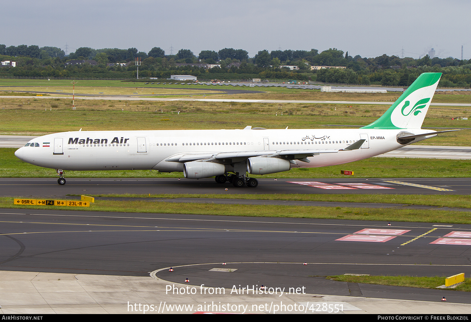 Aircraft Photo of EP-MMA | Airbus A340-311 | Mahan Air | AirHistory.net #428551