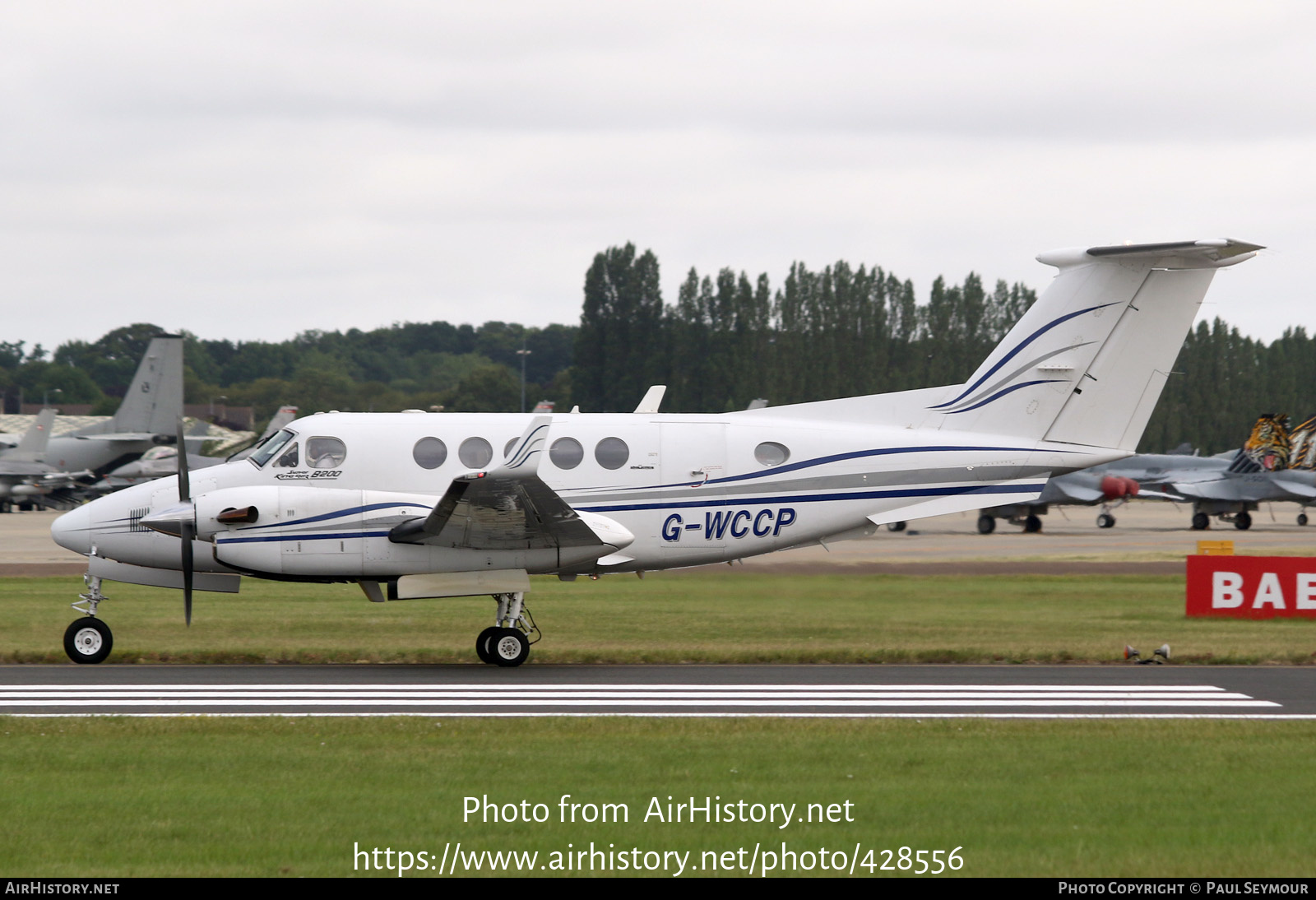 Aircraft Photo of G-WCCP | Beech B200 Super King Air | AirHistory.net #428556