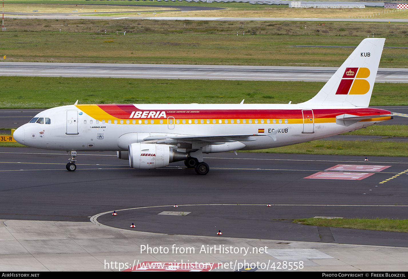 Aircraft Photo of EC-KUB | Airbus A319-111 | Iberia | AirHistory.net #428558