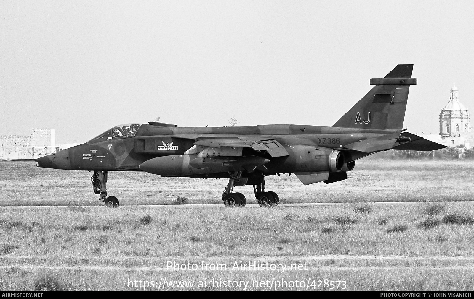 Aircraft Photo of XZ386 | Sepecat Jaguar GR1 | UK - Air Force | AirHistory.net #428573