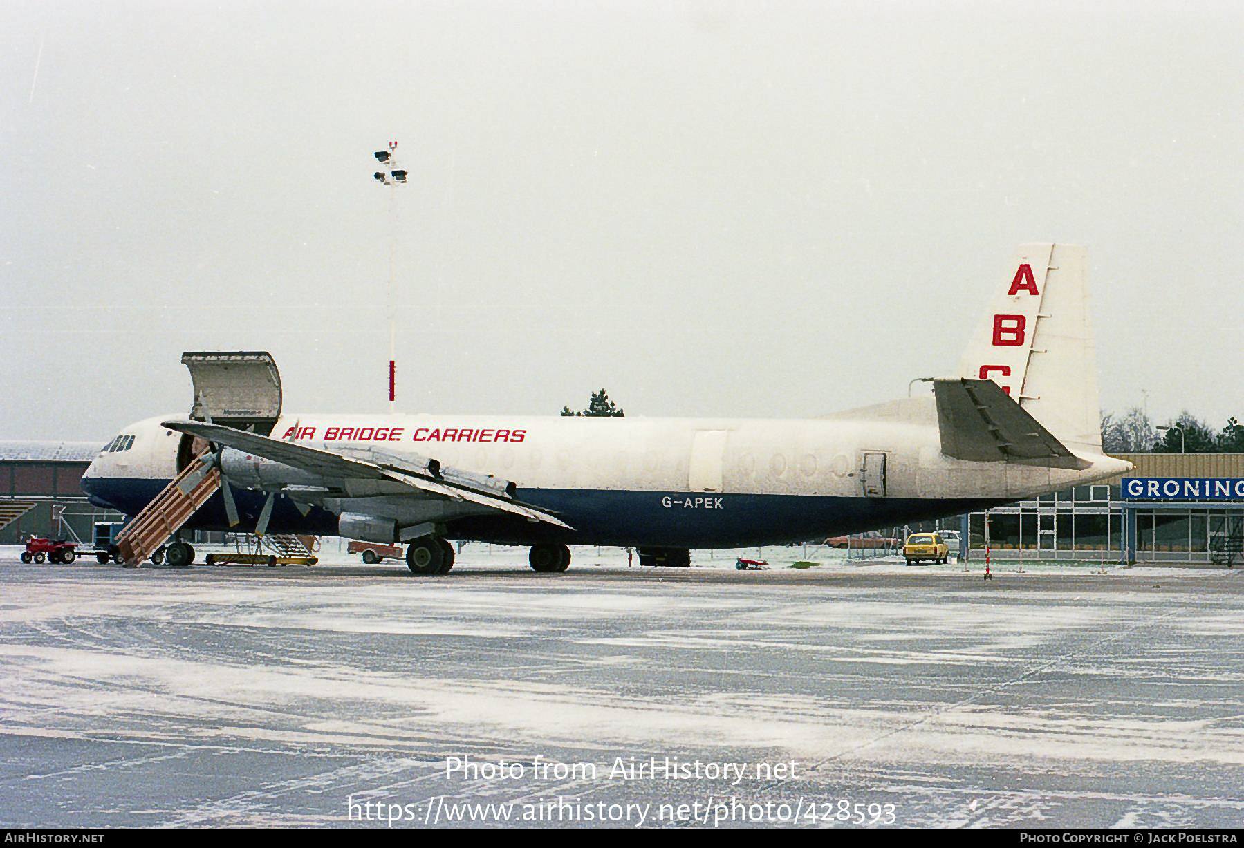 Aircraft Photo of G-APEK | Vickers 953C Merchantman | Air Bridge Carriers - ABC | AirHistory.net #428593