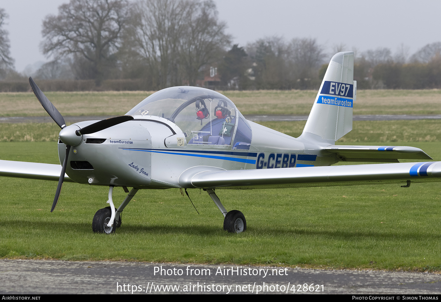 Aircraft Photo of G-CEBP | Light Sport EV-97 TeamEurostar UK | AirHistory.net #428621