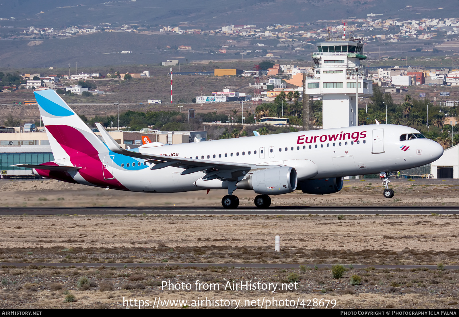 Aircraft Photo of OE-IQB | Airbus A320-214 | Eurowings | AirHistory.net #428679