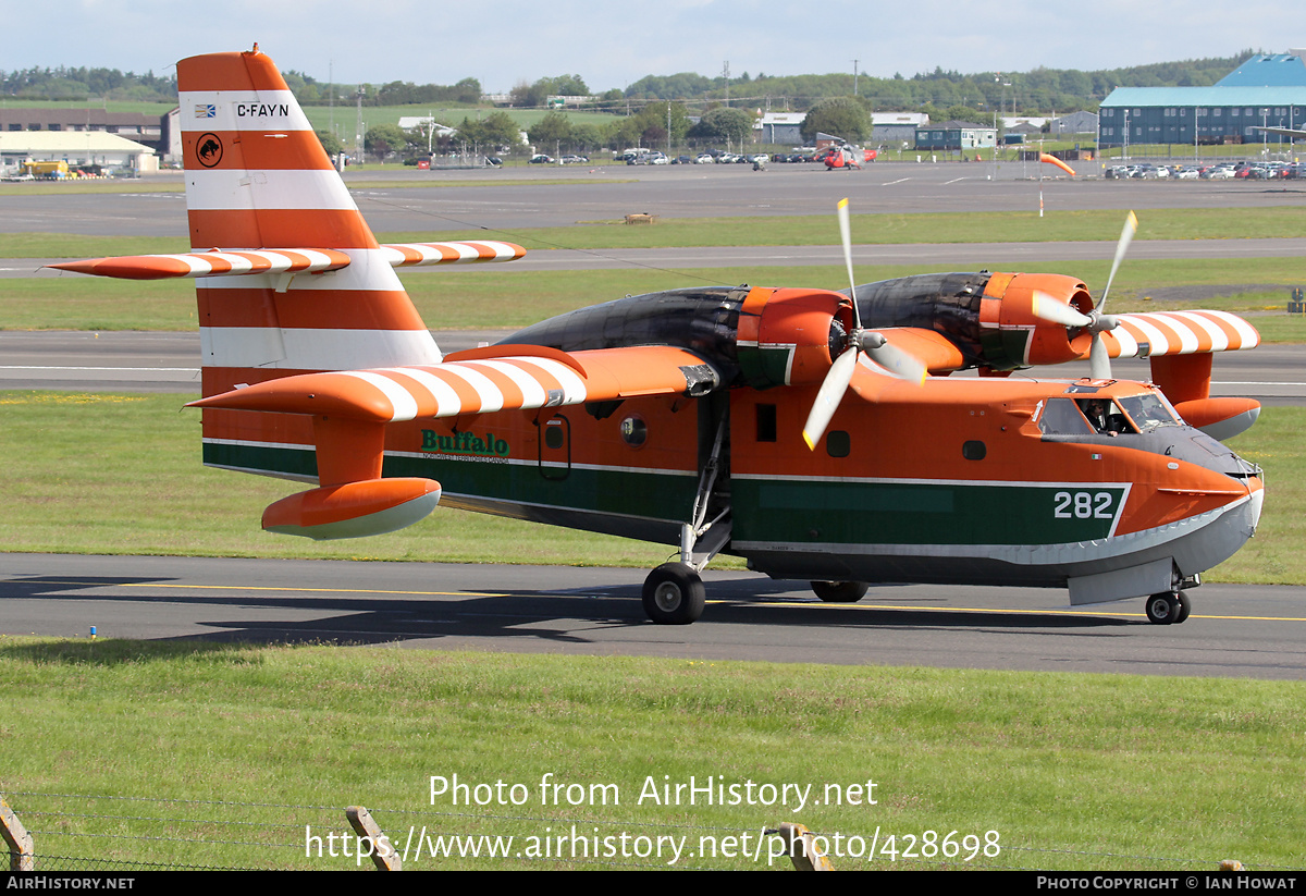 Aircraft Photo of C-FAYN | Canadair CL-215-V (CL-215-1A10) | Buffalo Airways | AirHistory.net #428698