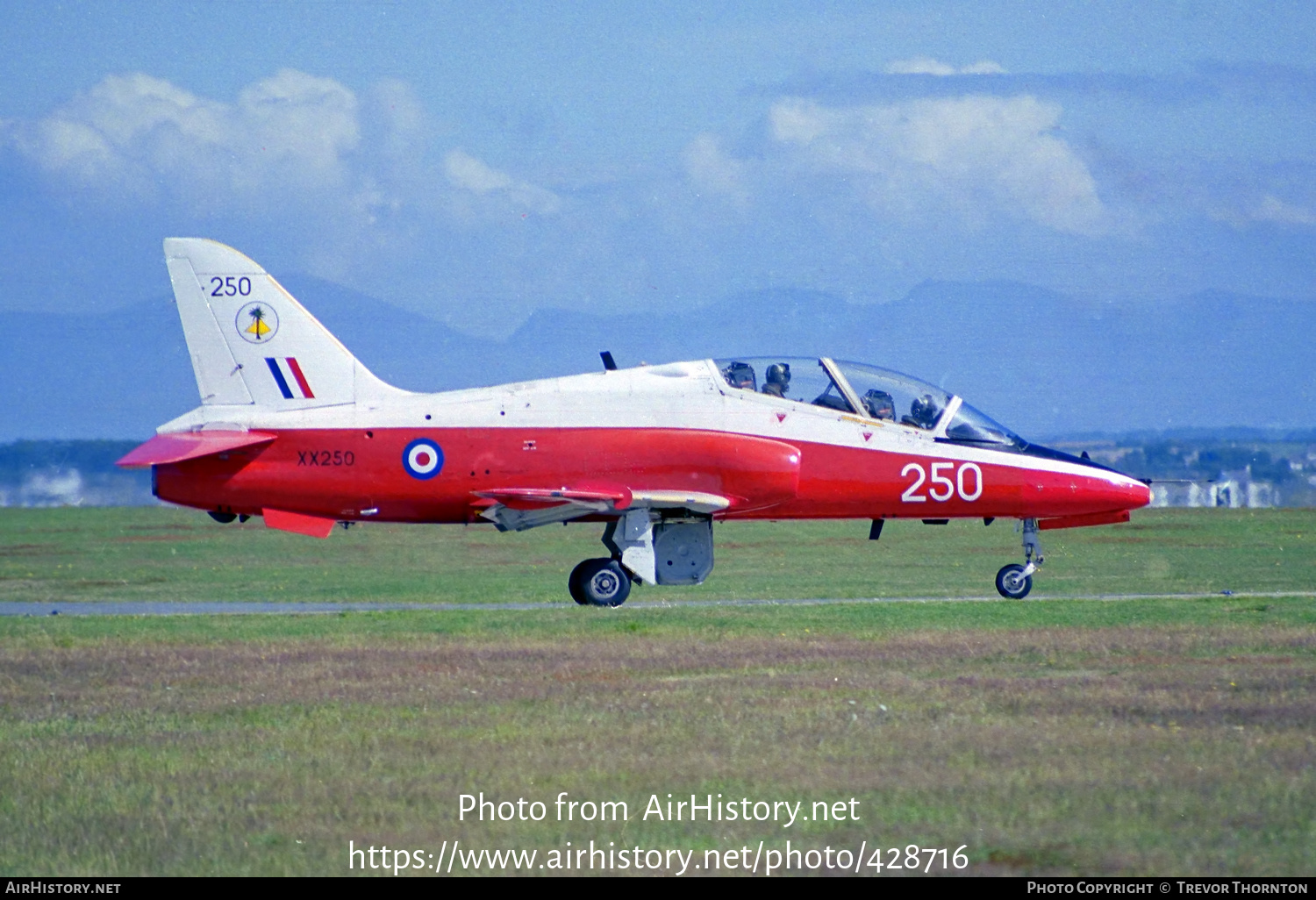 Aircraft Photo of XX250 | British Aerospace Hawk T1 | UK - Air Force | AirHistory.net #428716