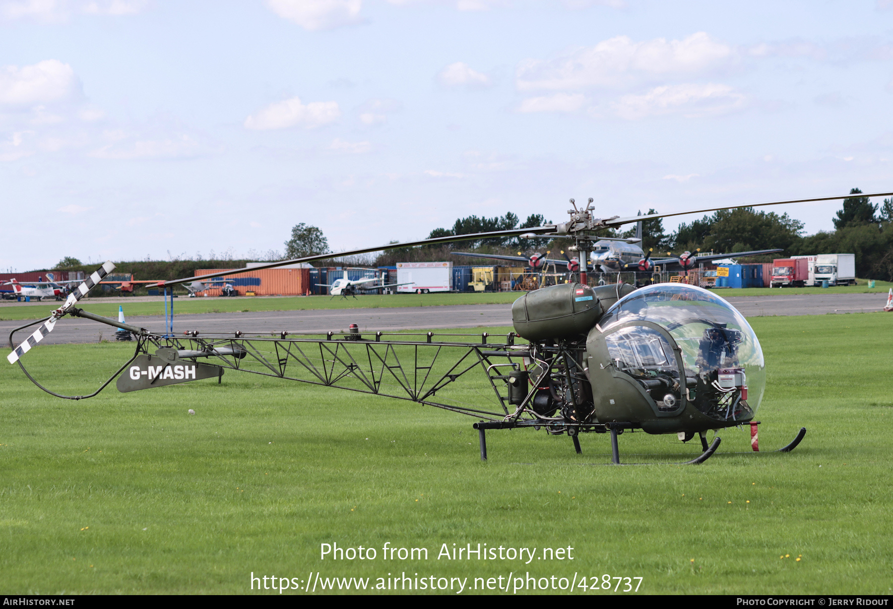 Aircraft Photo of G-MASH | Westland-Bell 47G-4A | AirHistory.net #428737