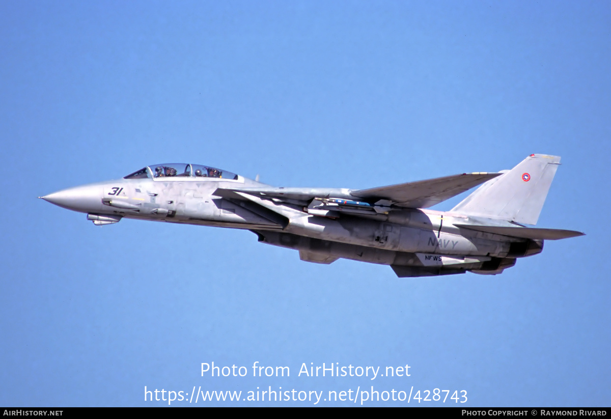 Aircraft Photo of 162911 / 159851 | Grumman F-14B Tomcat | USA - Navy | AirHistory.net #428743