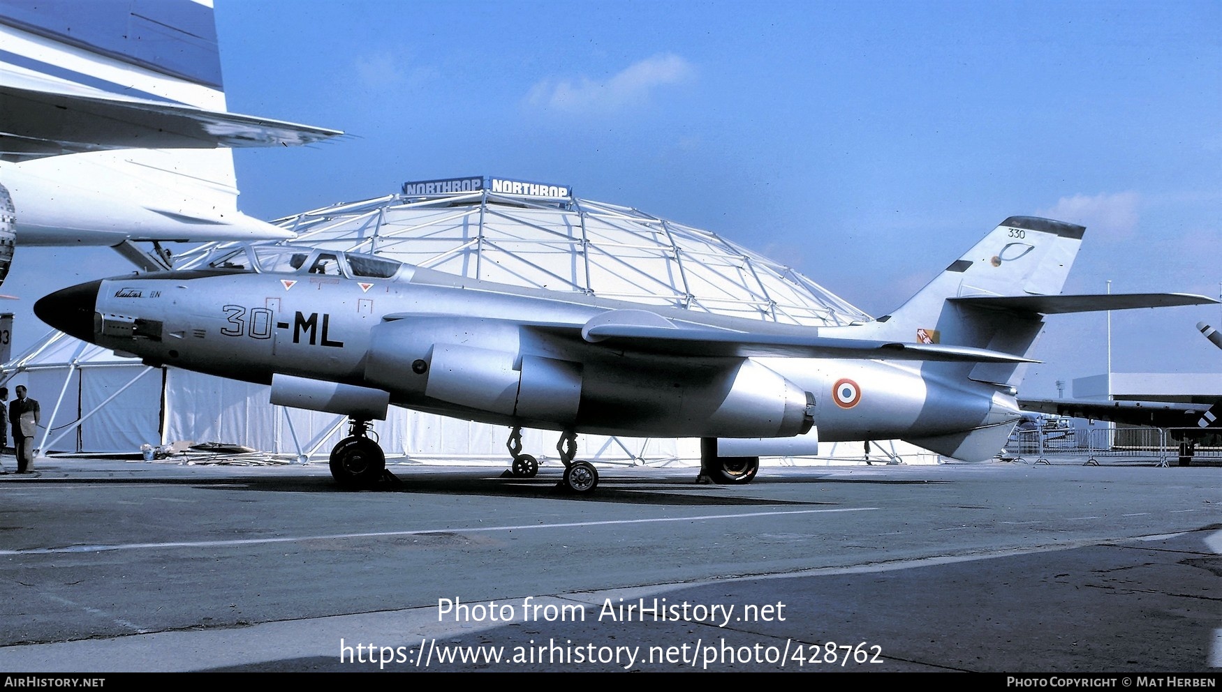 Aircraft Photo of 330 | Sud SO-4050 Vautour IIN | France - Air Force | AirHistory.net #428762