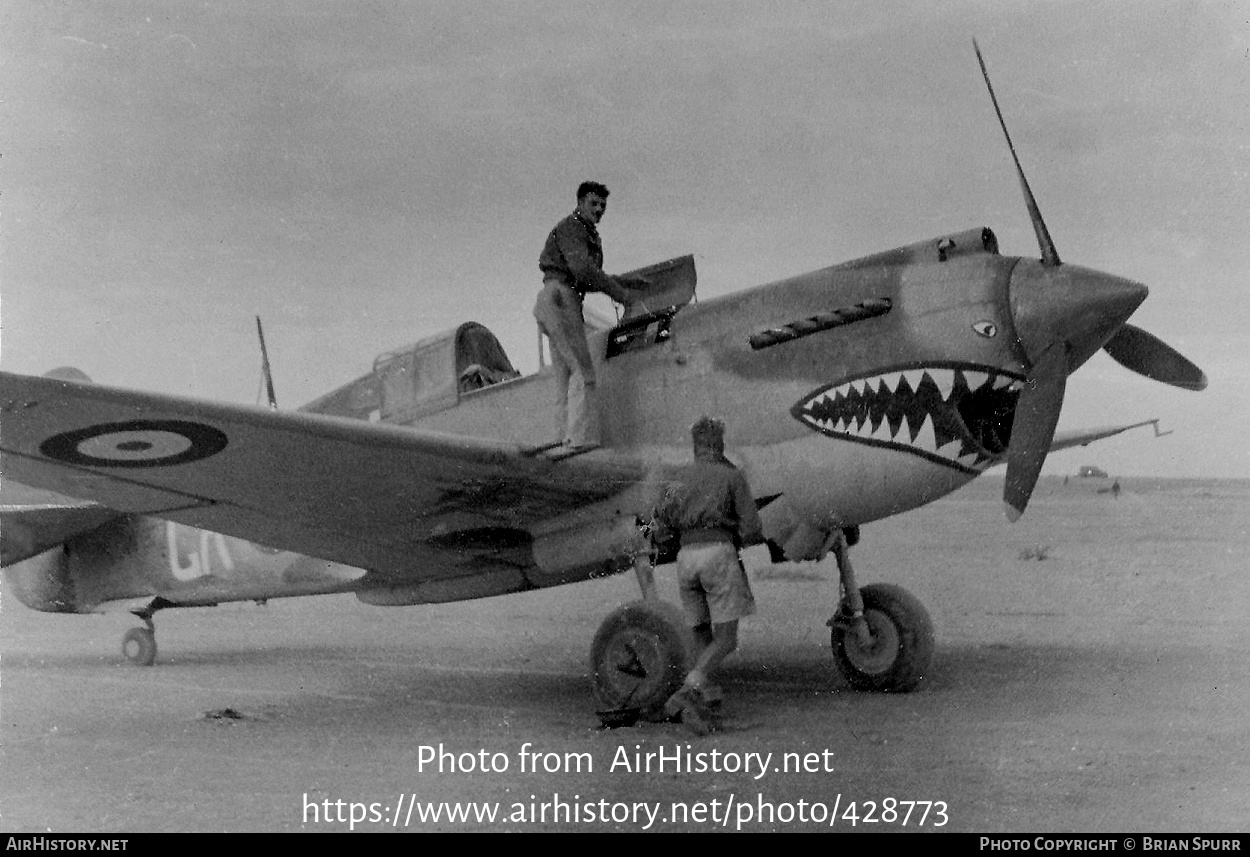 Aircraft Photo of Not known | Curtiss P-40... Tomahawk | UK - Air Force | AirHistory.net #428773