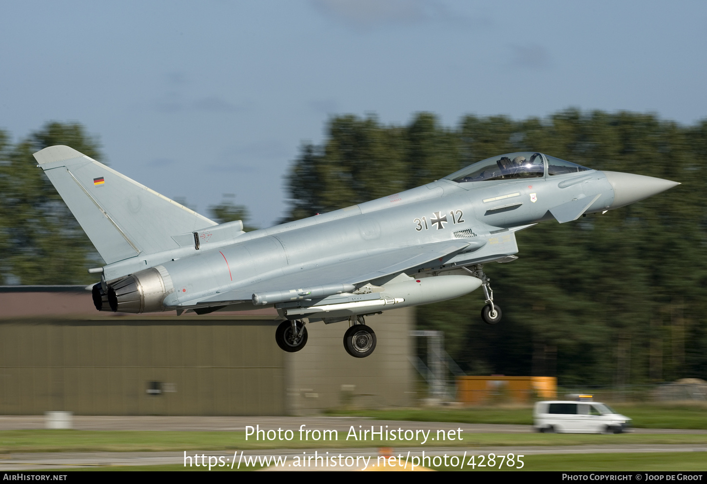 Aircraft Photo of 3112 | Eurofighter EF-2000 Typhoon S | Germany - Air Force | AirHistory.net #428785